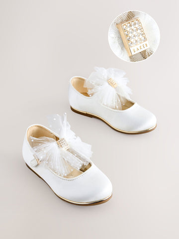 Baker by Ted Baker Girls Mary Jane Bow Occasion Shoes