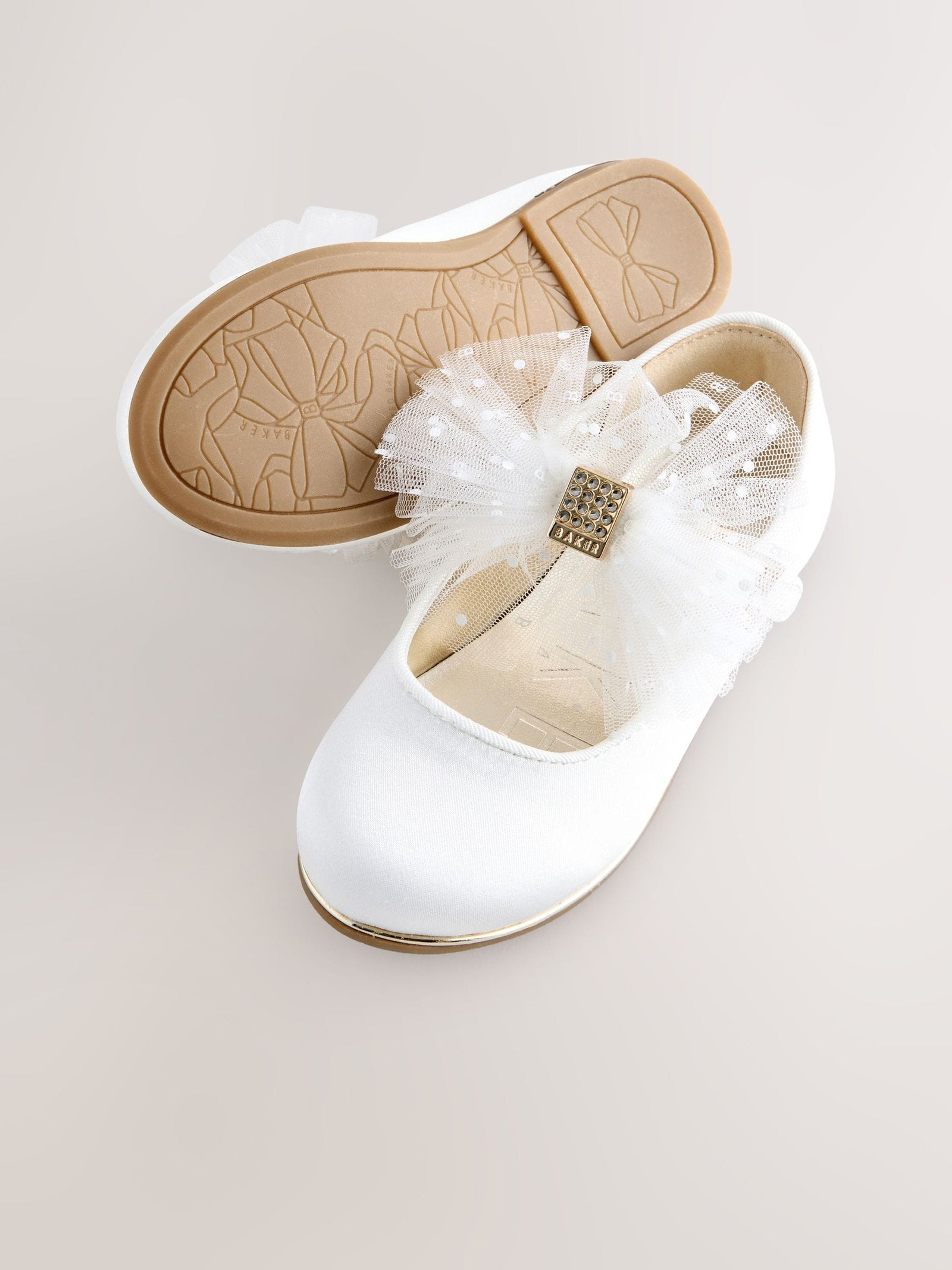 Baker by Ted Baker Girls Mary Jane Bow Occasion Shoes