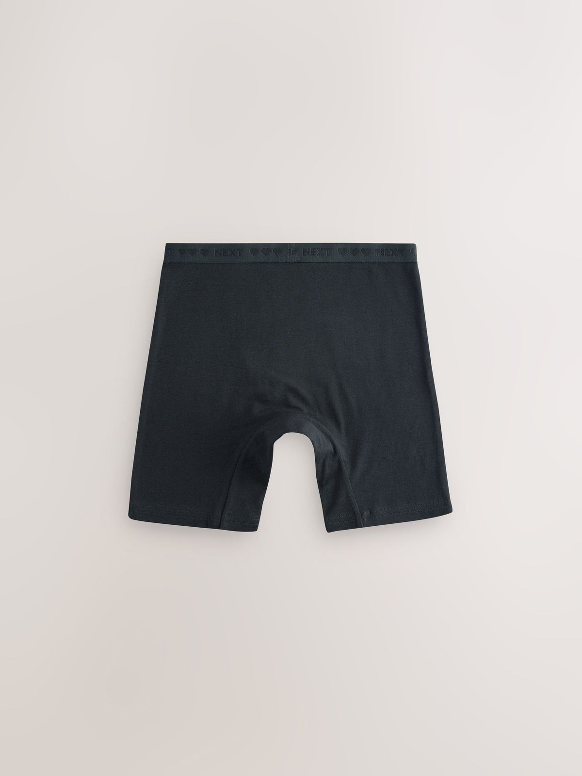 Black Shorts Long Leg Briefs 5 Pack (2-16yrs)