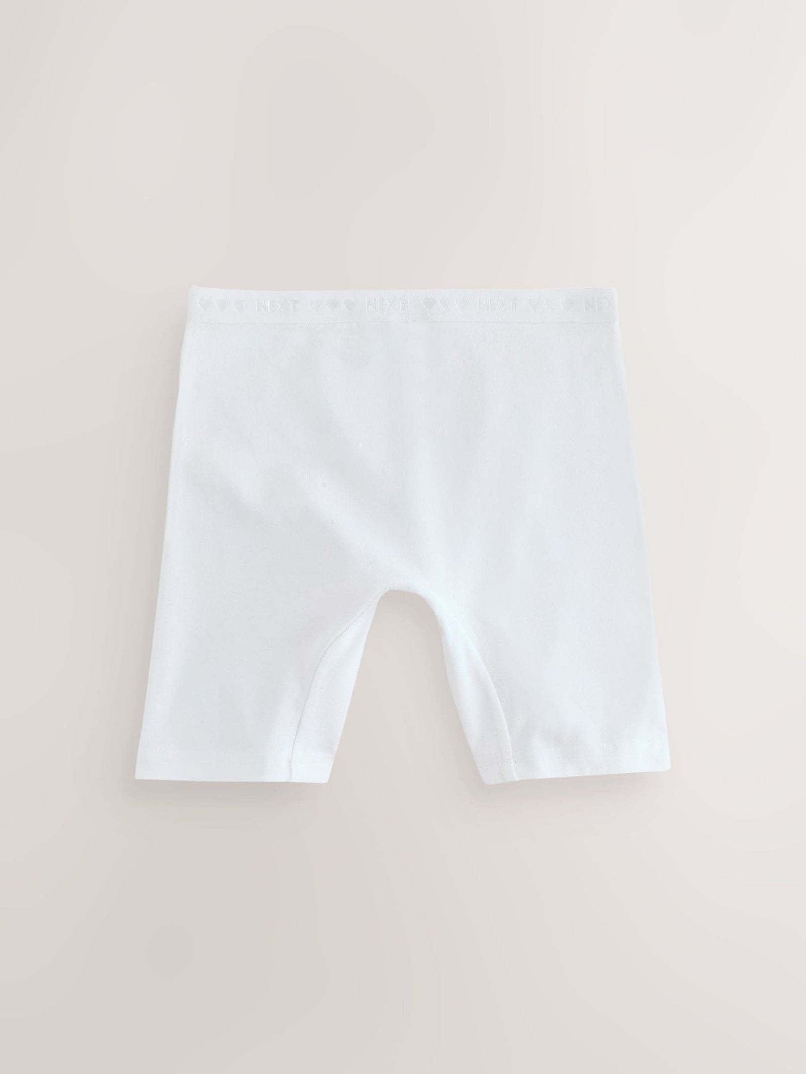 White Shorts Long Leg Briefs 5 Pack (2-16yrs)