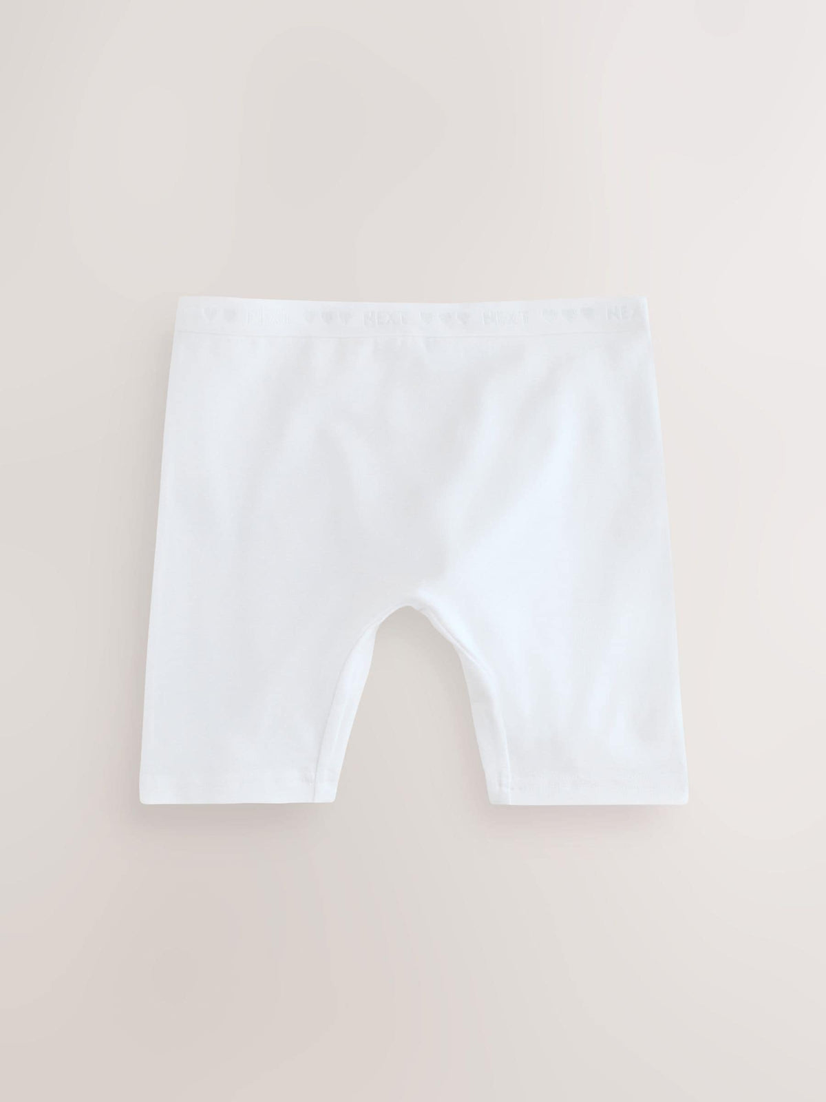 White Shorts Long Leg Briefs 5 Pack (2-16yrs)