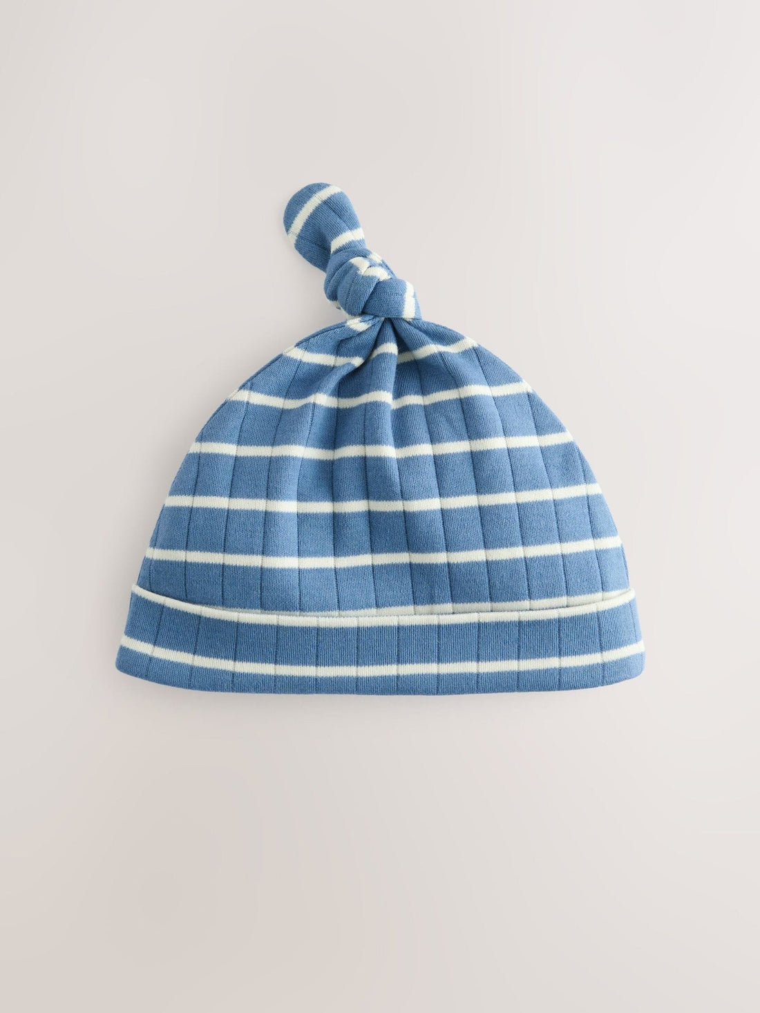 Blue Tie Top 100% Cotton Hats 3 Pack