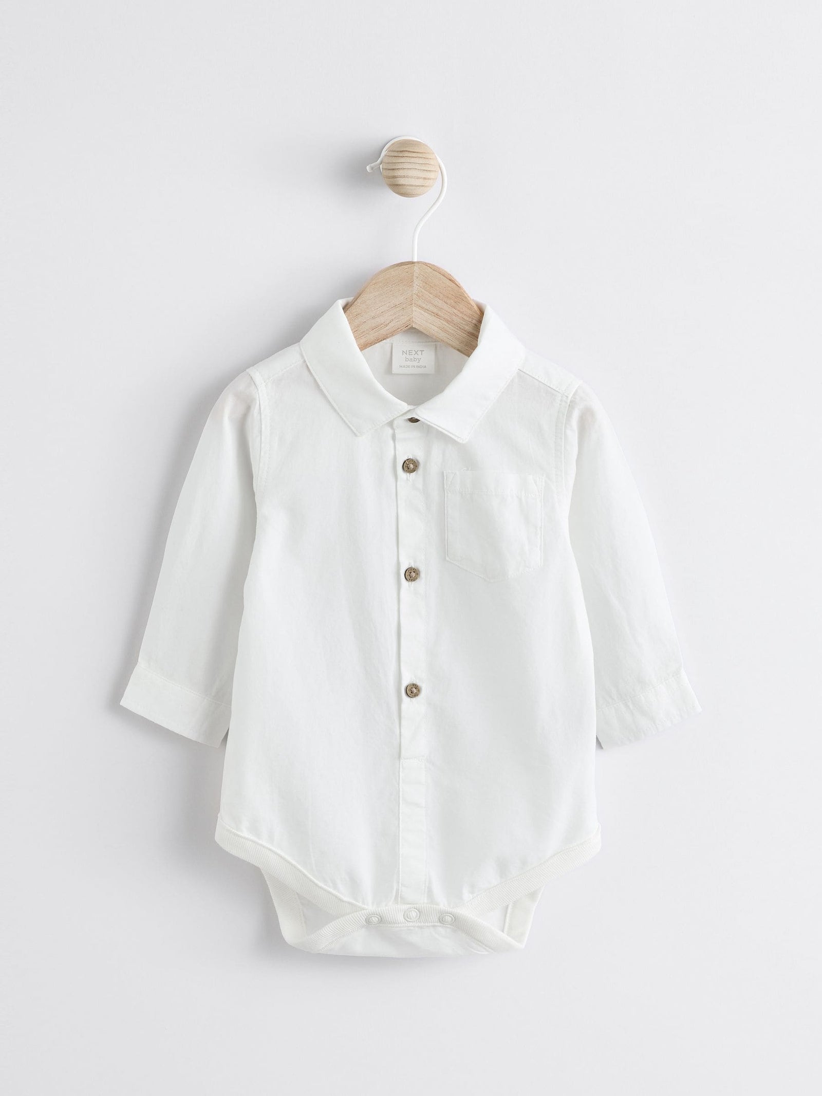 Grey/White Woven Cotton Baby Dungaree and Bodysuit Set (0mths-3yrs)
