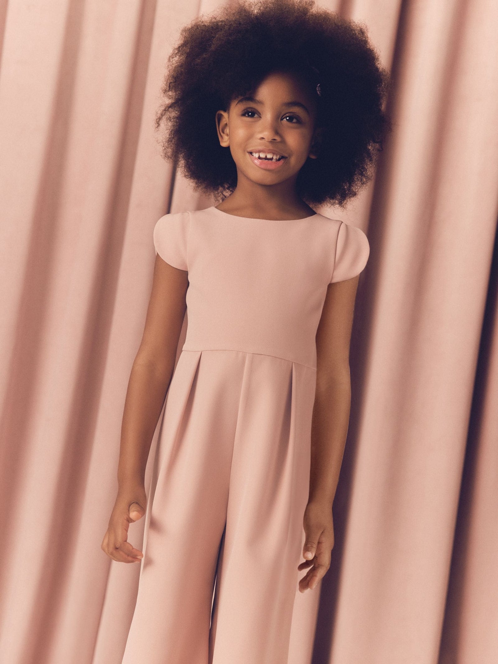 Pink Occasion Jumpsuit (3-16yrs)