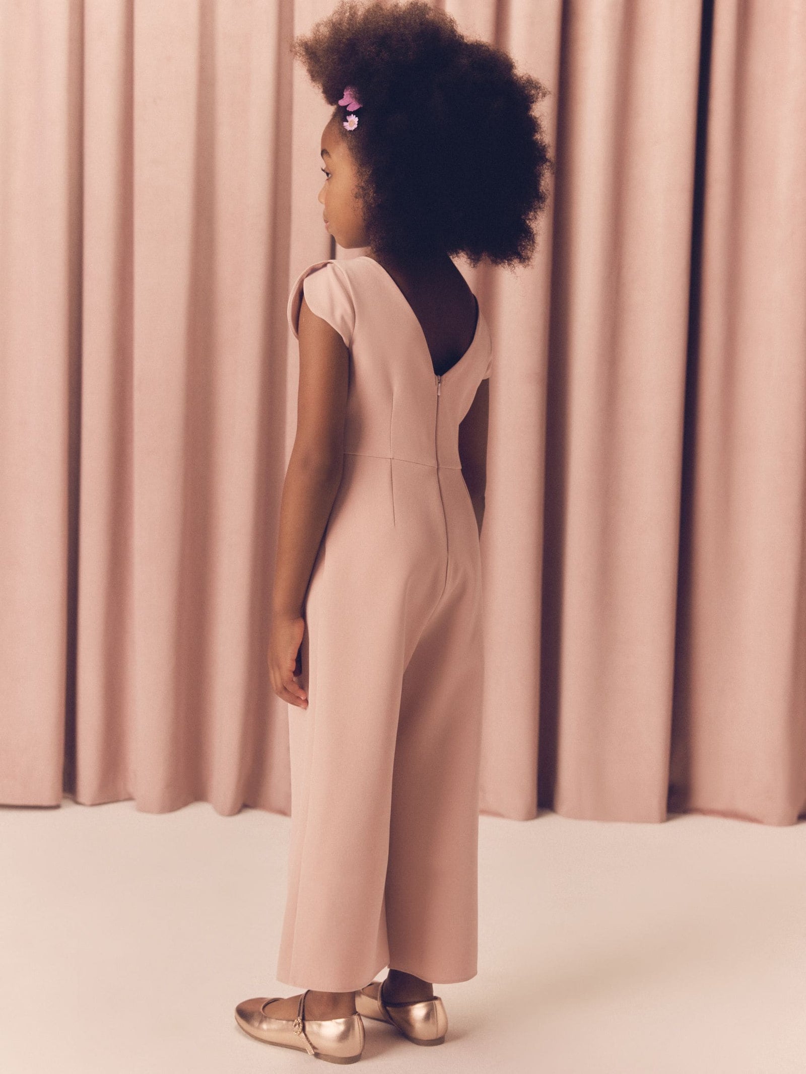 Pink Occasion Jumpsuit (3-16yrs)