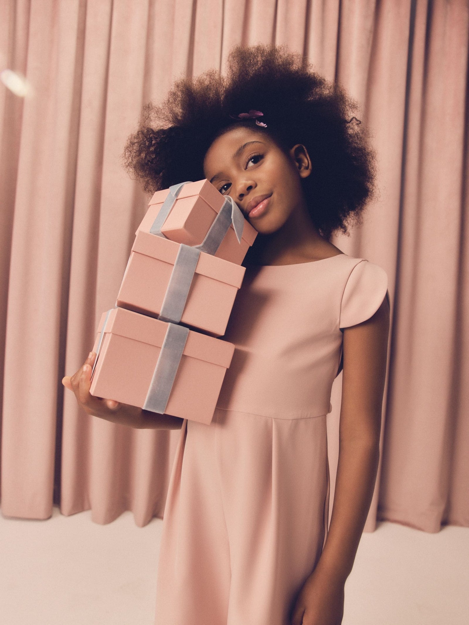 Pink Occasion Jumpsuit (3-16yrs)