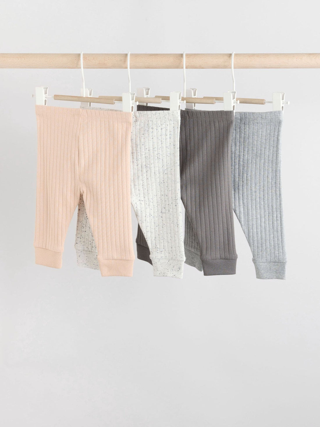 Mono/Neutral Baby Leggings 4 Pack (0mths-3yrs)