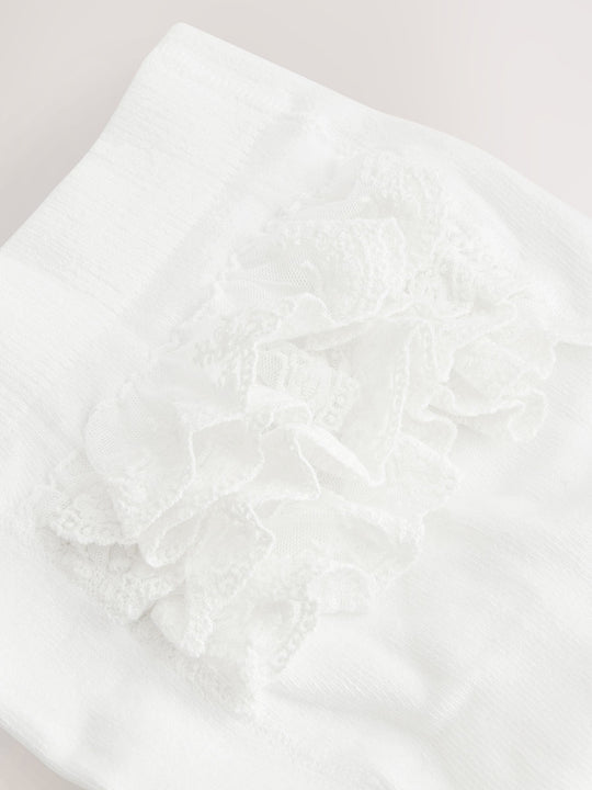White Occasion Baby Tights 1 Pack