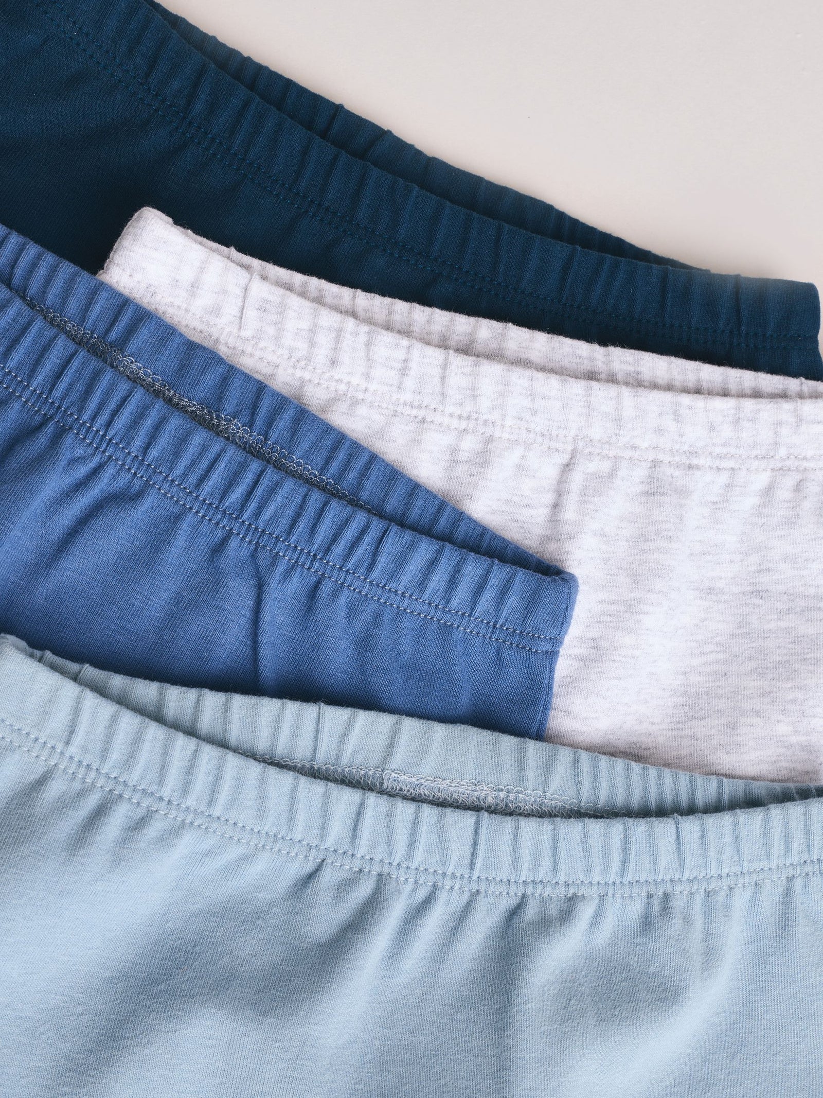 Blue Baby Leggings 4 Pack (0mths-3yrs)