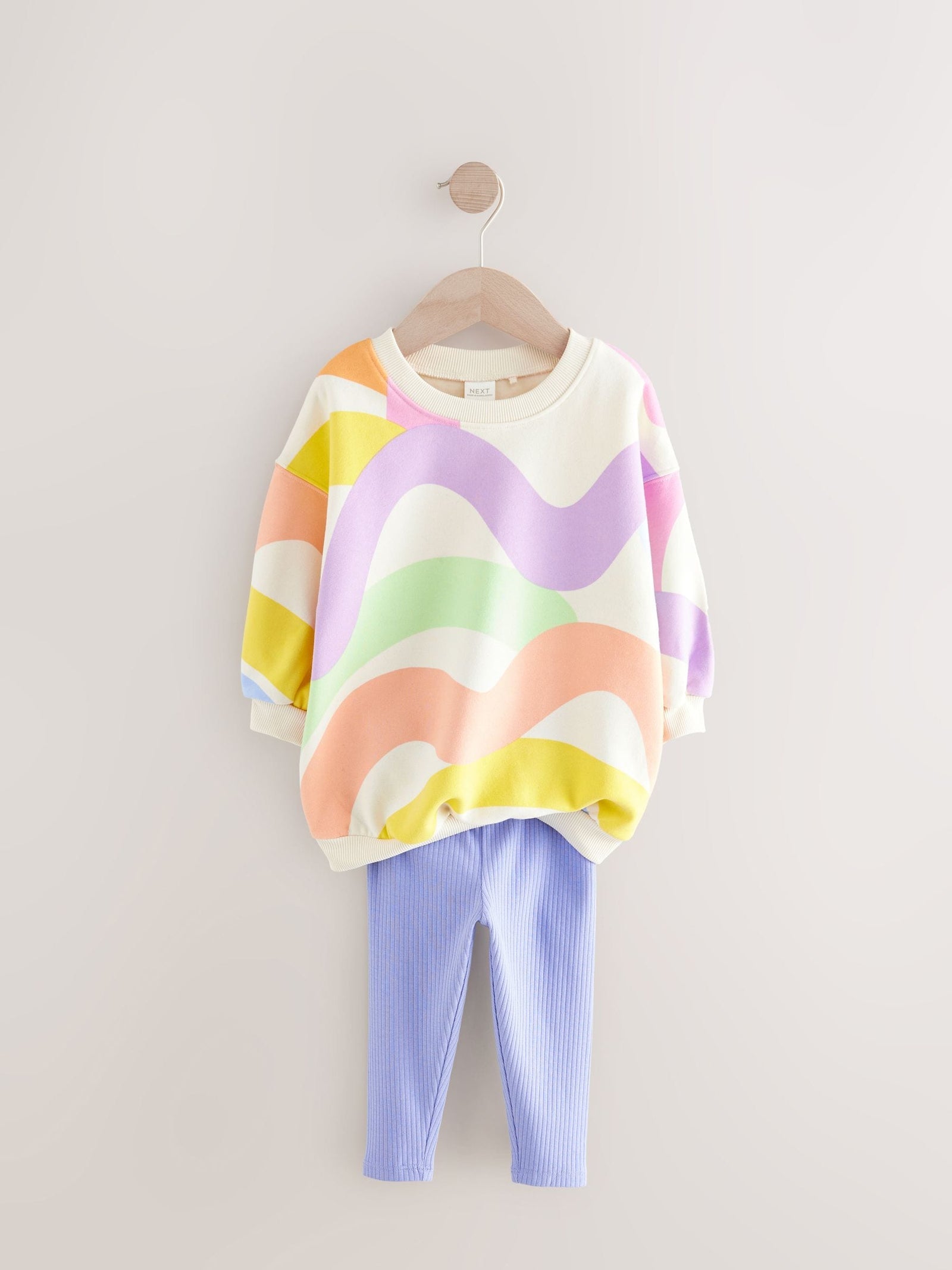 Rainbow Sweatshirt and Leggings Set (3mths-7yrs)