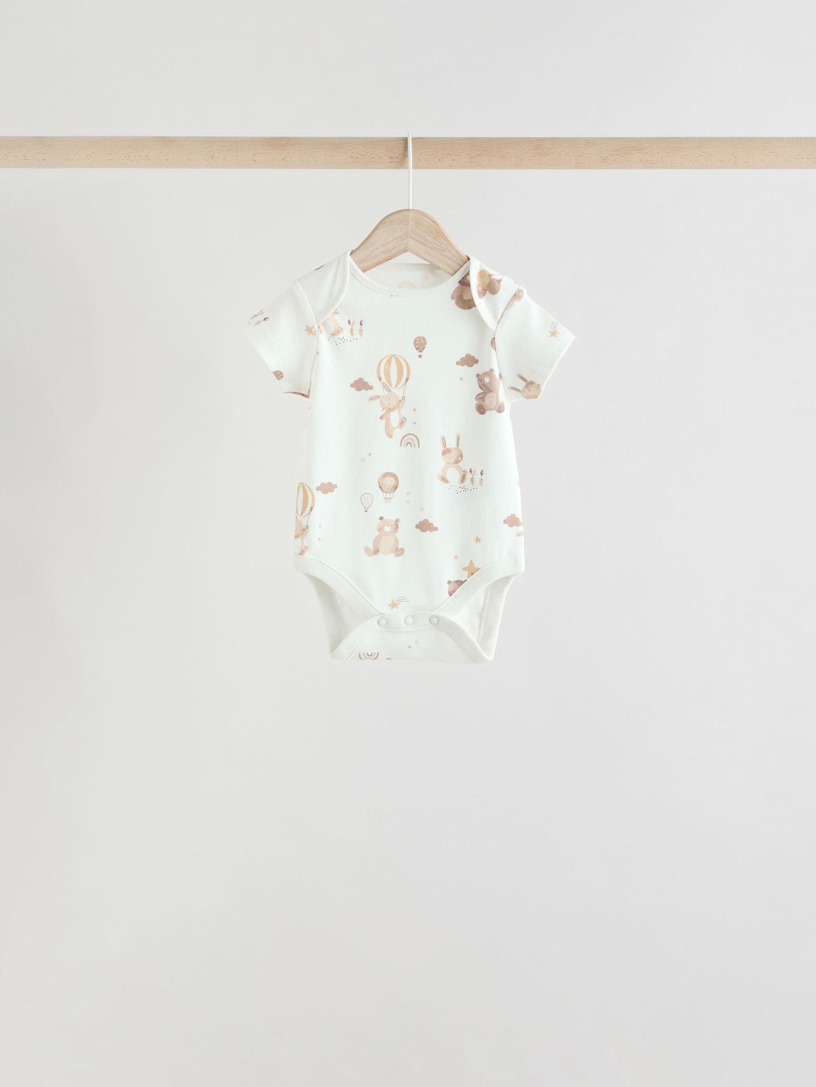 Neutral Baby Short Sleeve Bodysuits 5 Pack