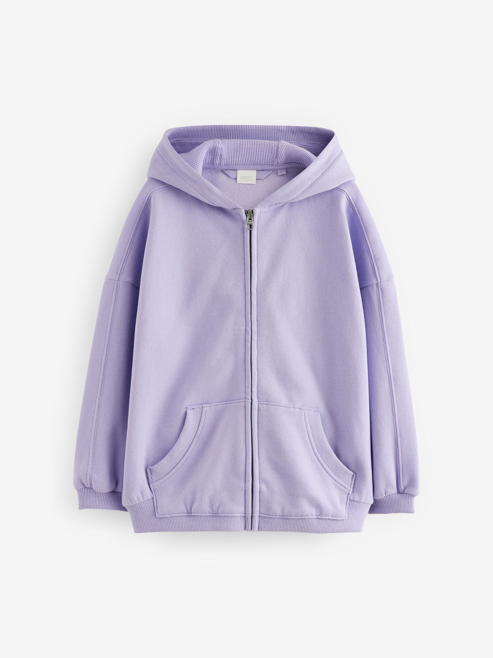 Dusky Purple Zip Through Hoodie (3-16yrs)