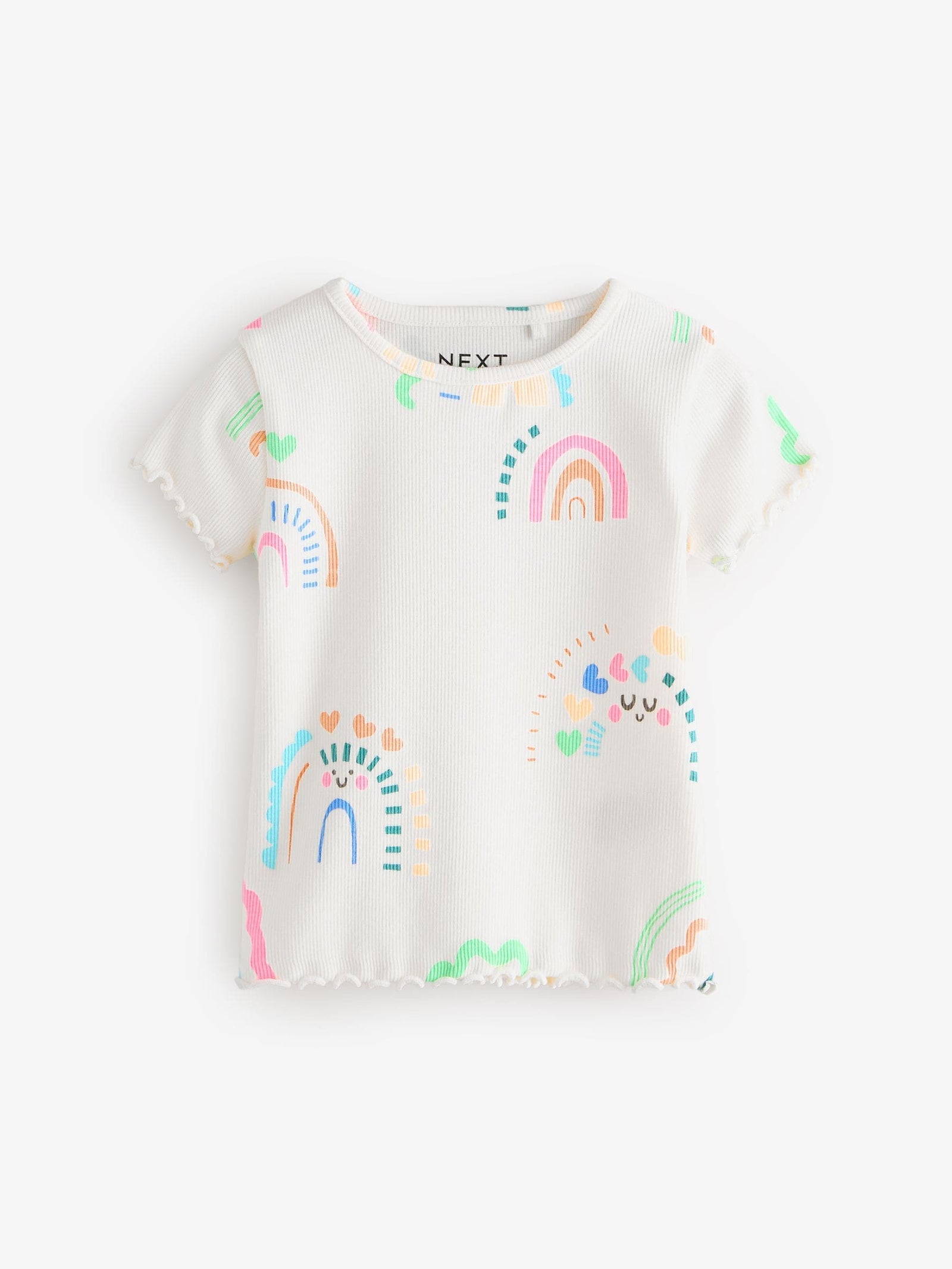 Rainbow Short Sleeve T-Shirts 5 Pack (3mths-7yrs)