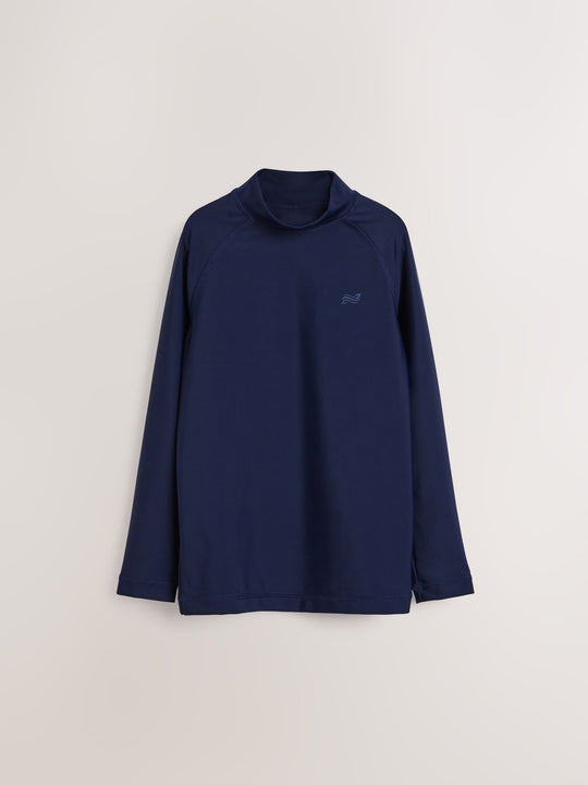 Navy Long Sleeve Rash Vest (1.5-16yrs)