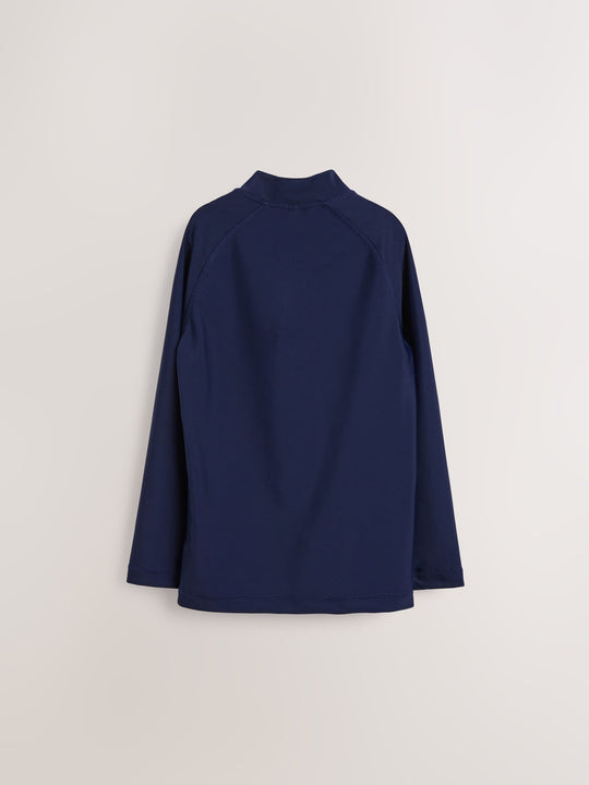 Navy Long Sleeve Rash Vest (1.5-16yrs)