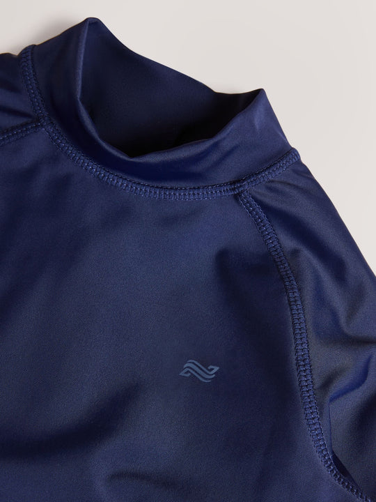 Navy Long Sleeve Rash Vest (1.5-16yrs)