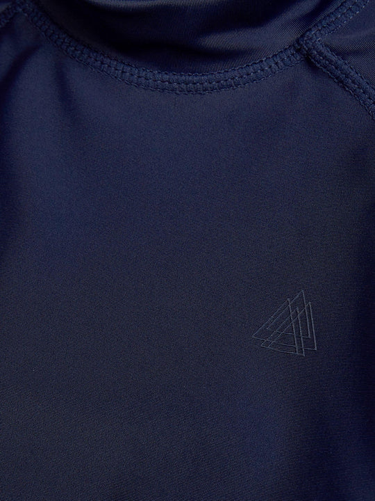 Navy Short Sleeve Rash Vest (1.5-16yrs)