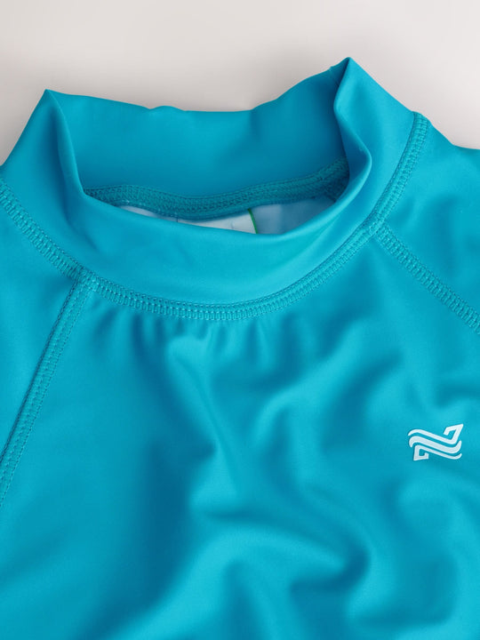Blue Ombre Short Sleeve Rash Vest (1.5-16yrs)
