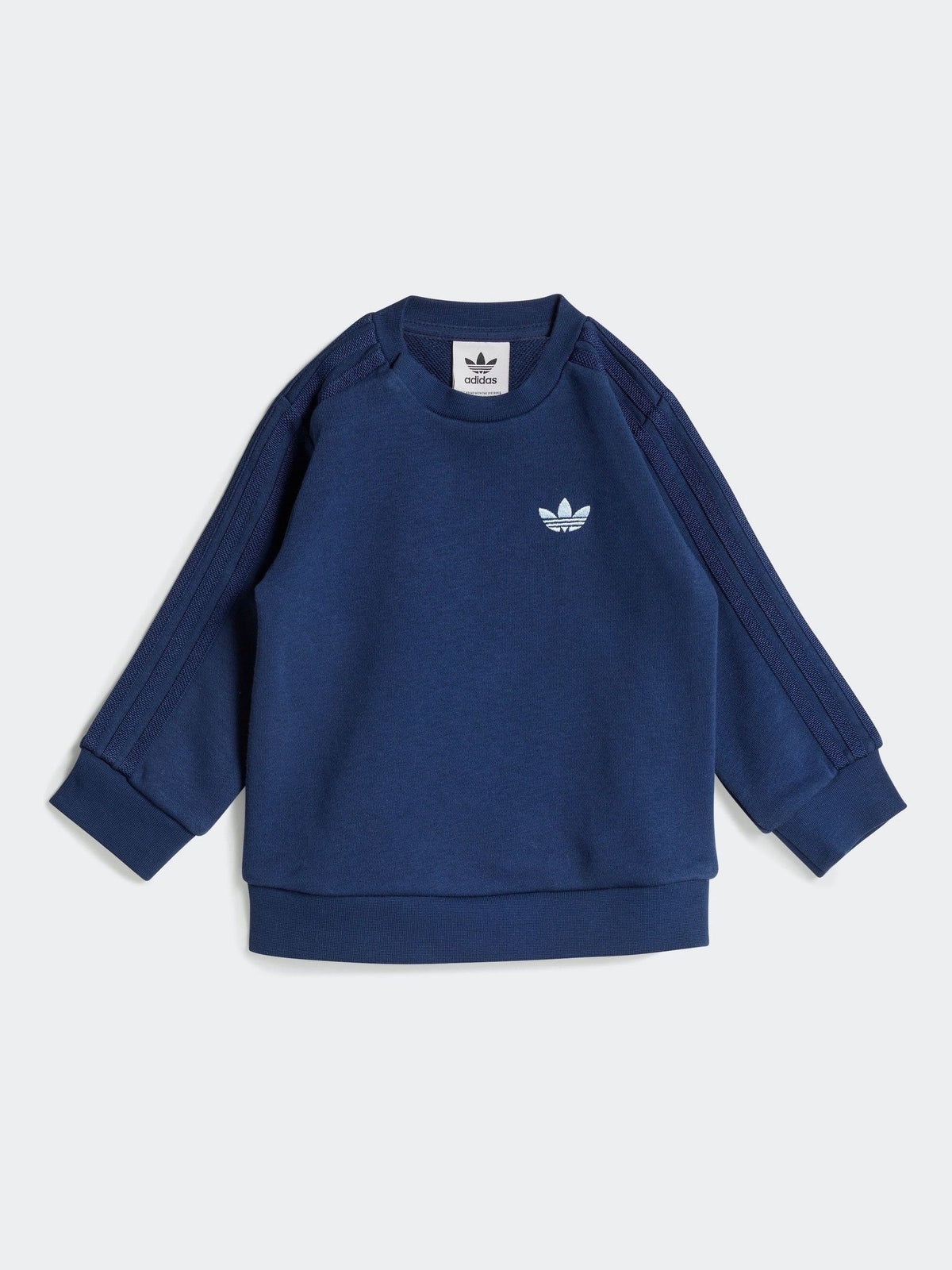 adidas originals Blue Sweatshirt and Denim Legging Set Infant Kids