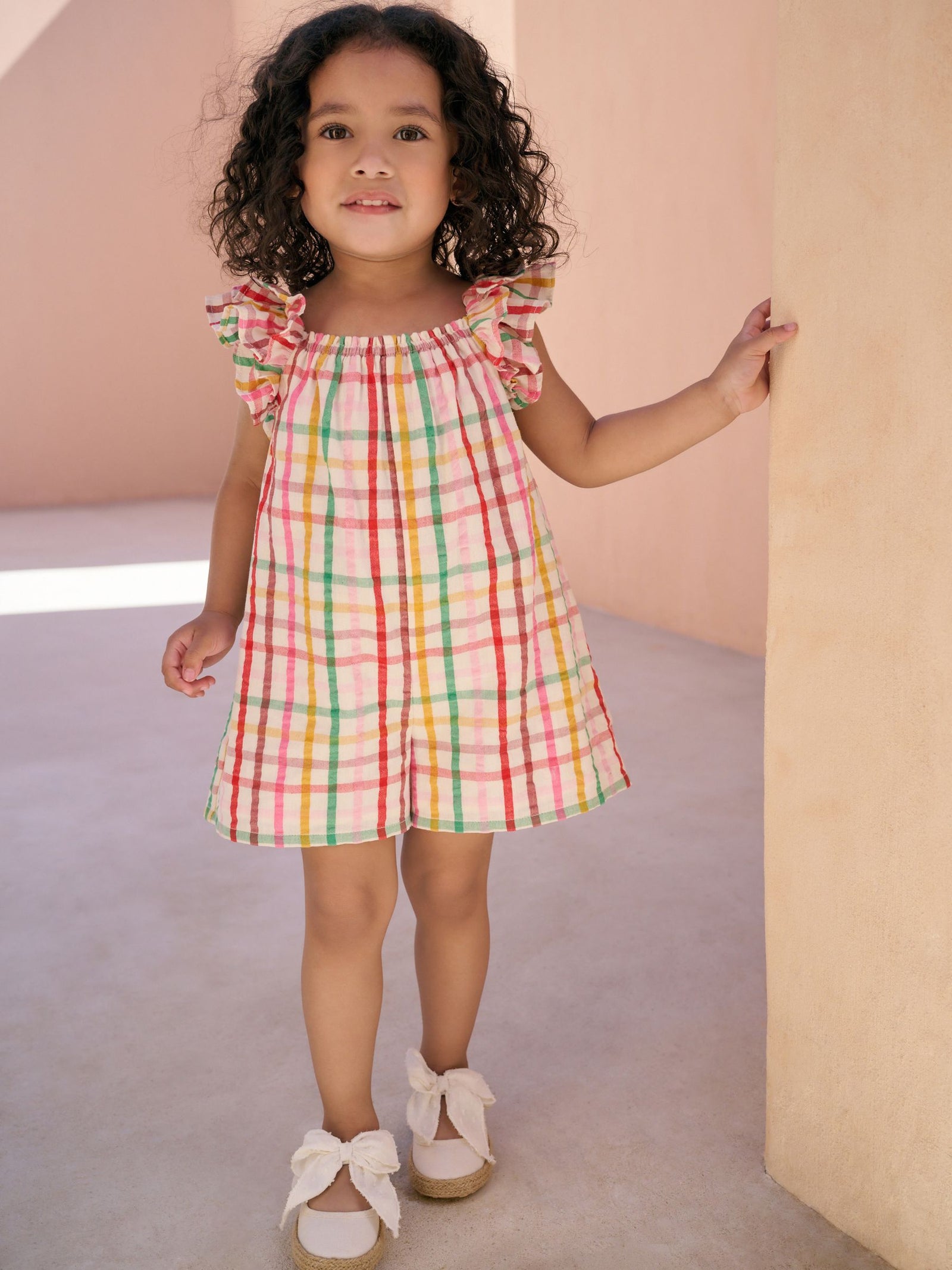Rainbow Pull-On Playsuit (3mths-7yrs)