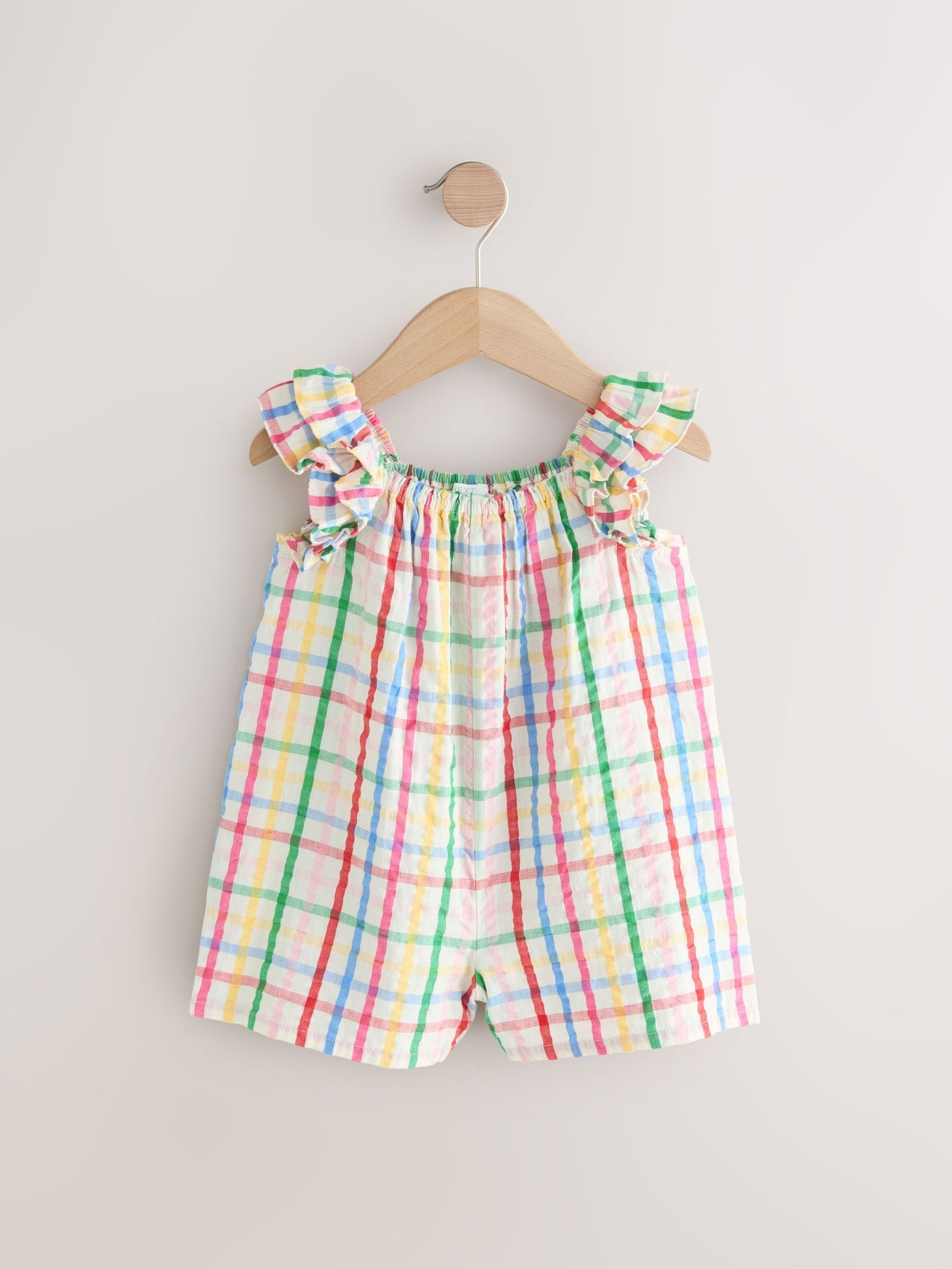 Rainbow Pull-On Playsuit (3mths-7yrs)