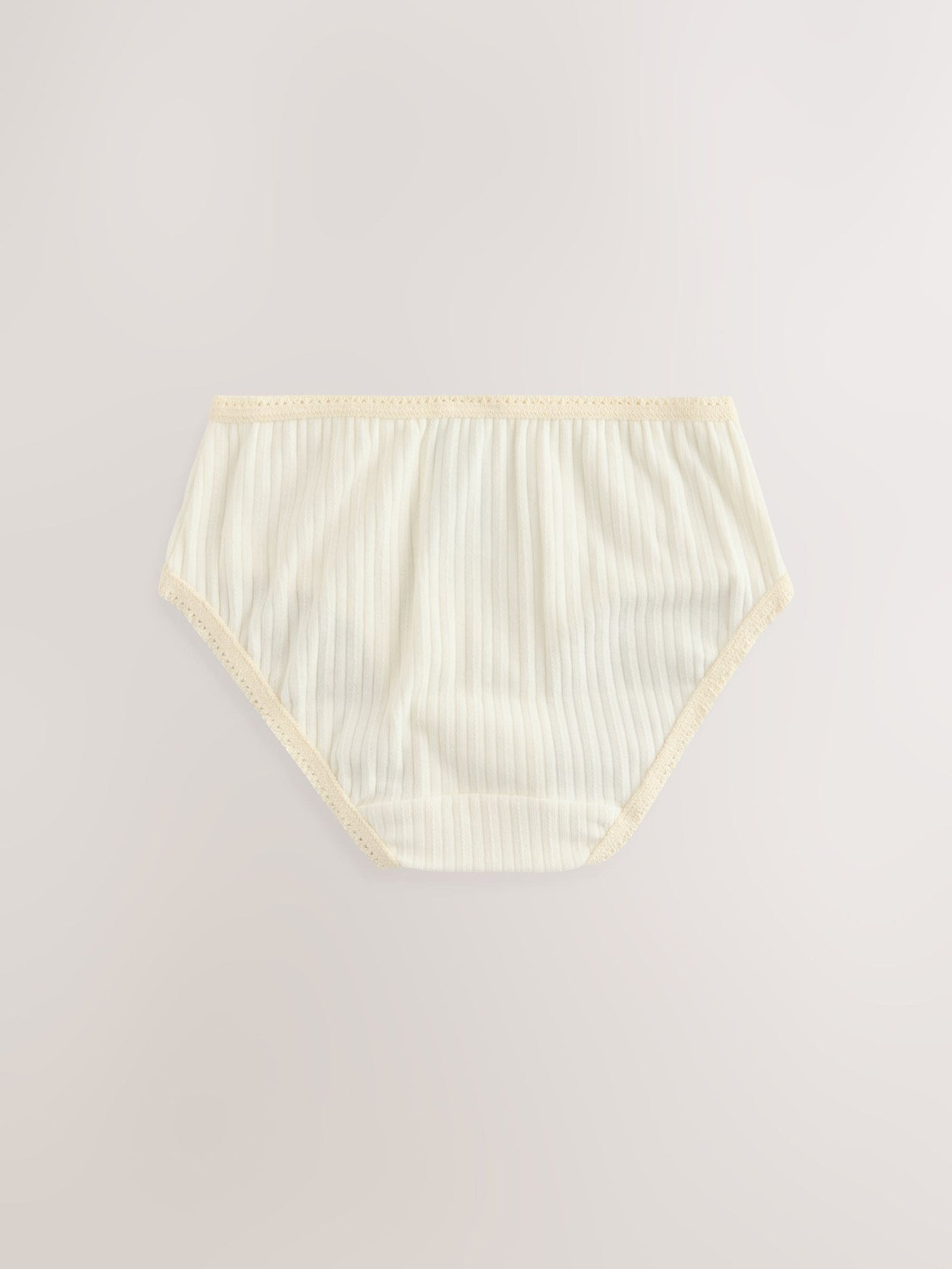 Stripe/Plain Texture Briefs 5 Pack (1.5-16yrs)