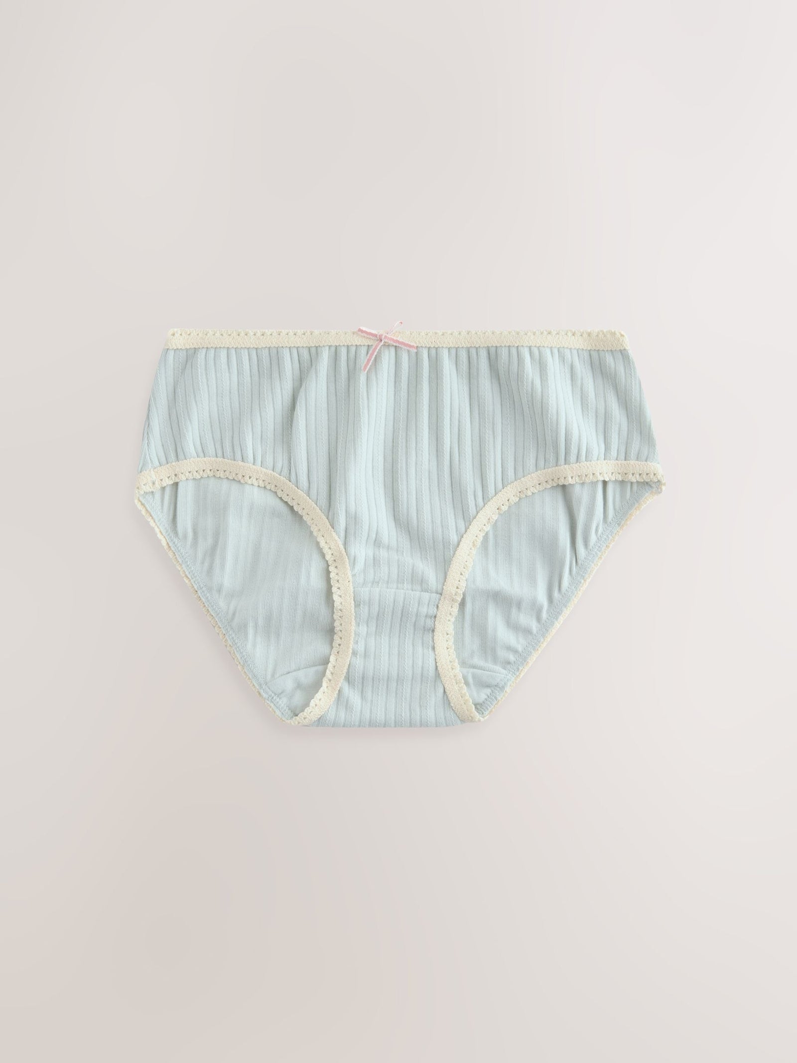 Stripe/Plain Texture Briefs 5 Pack (1.5-16yrs)