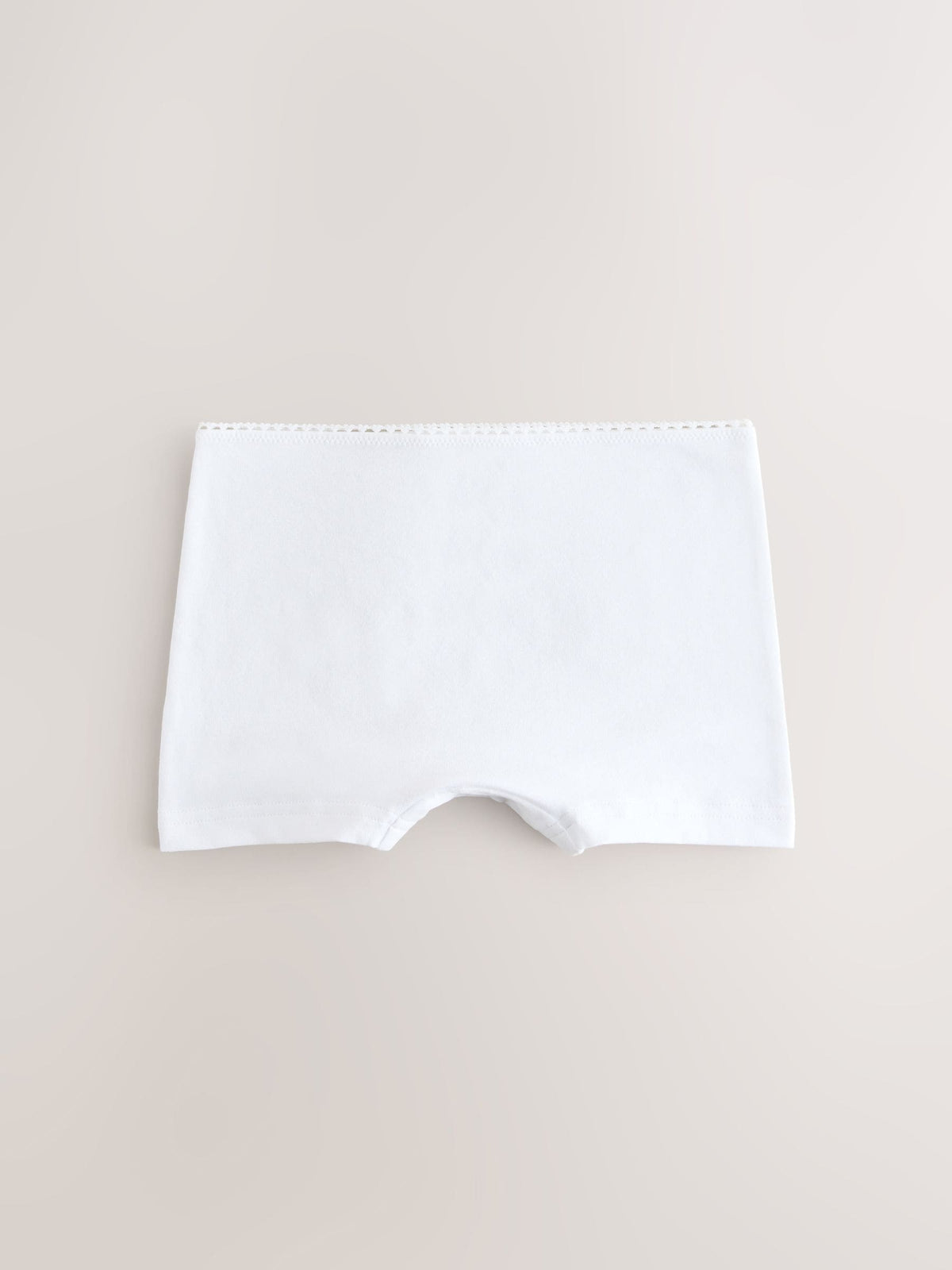 White Heart Short Briefs 5 Pack (2-16yrs)