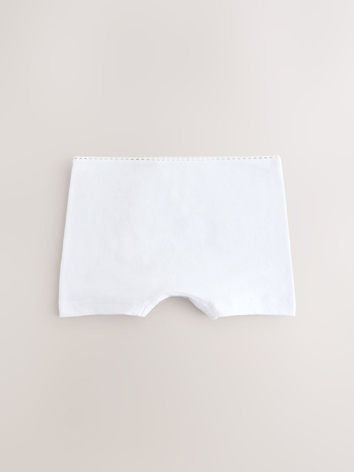 White Heart Short Briefs 5 Pack (2-16yrs)