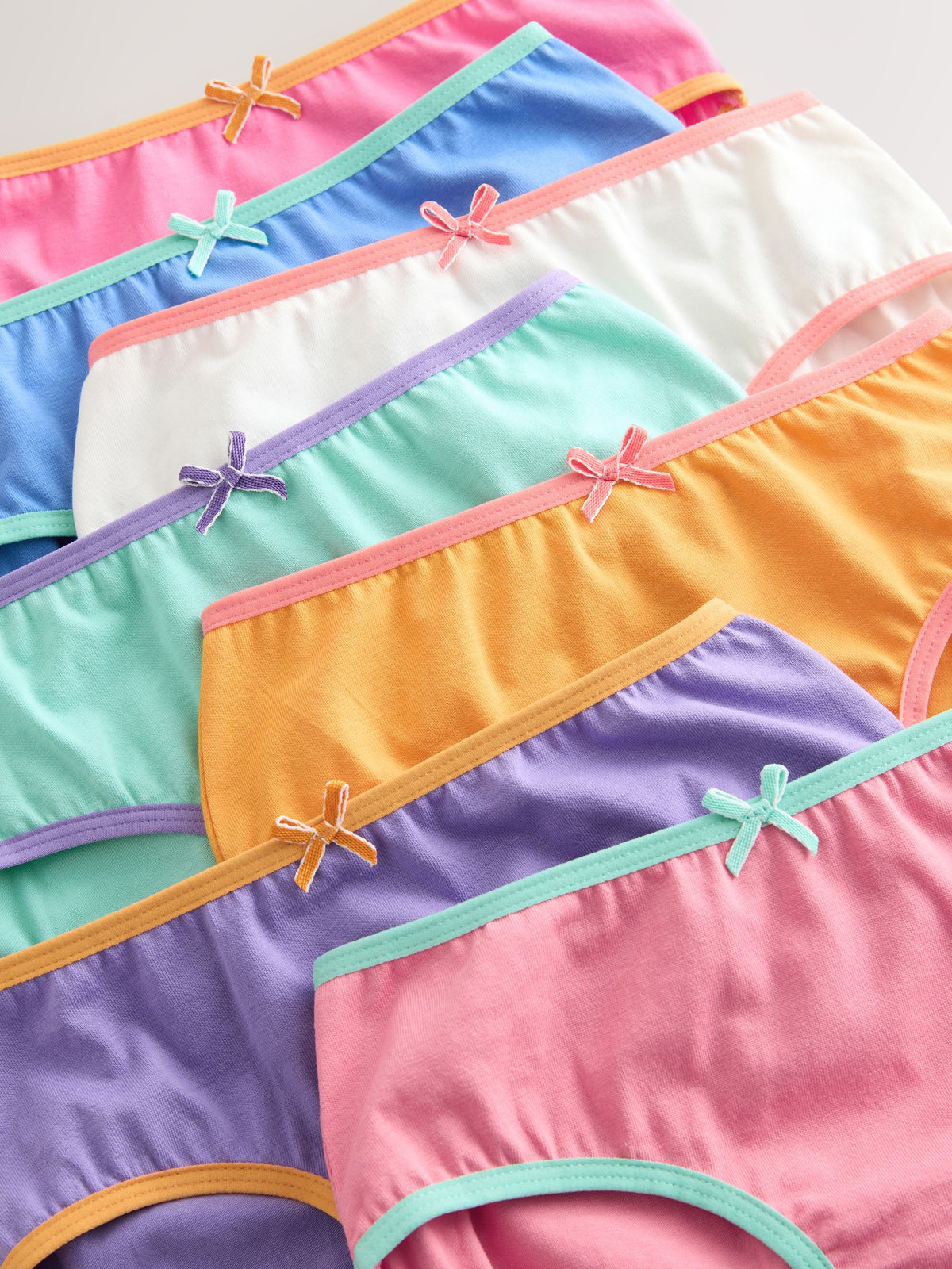 Purple/Orange Briefs 7 Pack (1.5-16yrs)