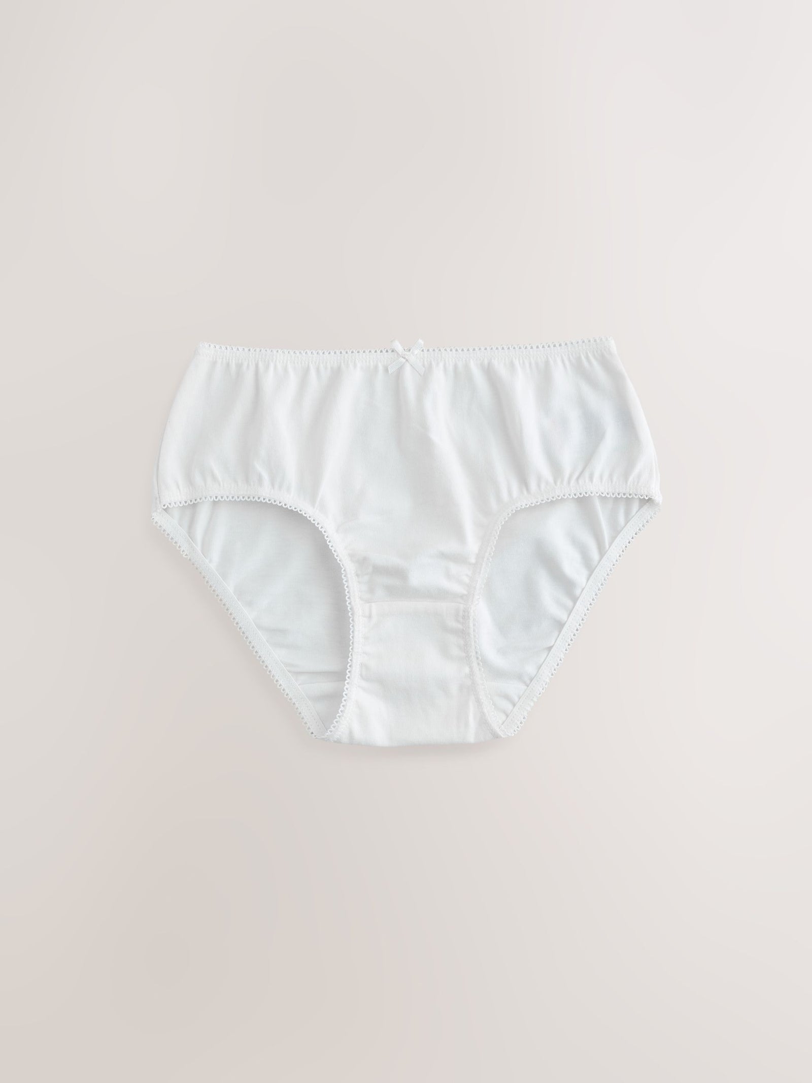 Pink/White Briefs 10 Pack (1.5-16yrs)