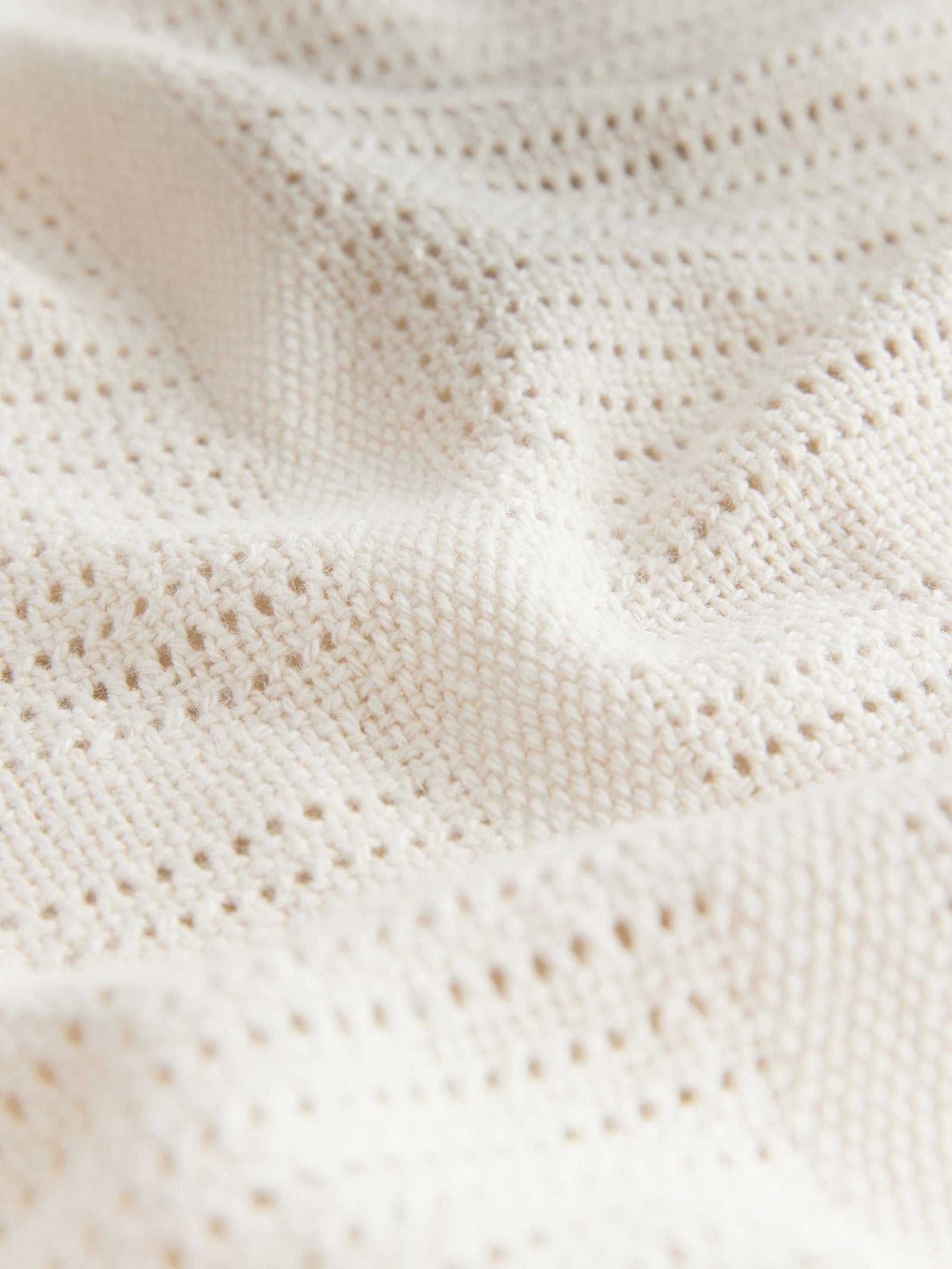 2 Pack Natural Cotton Baby Cellular Blankets