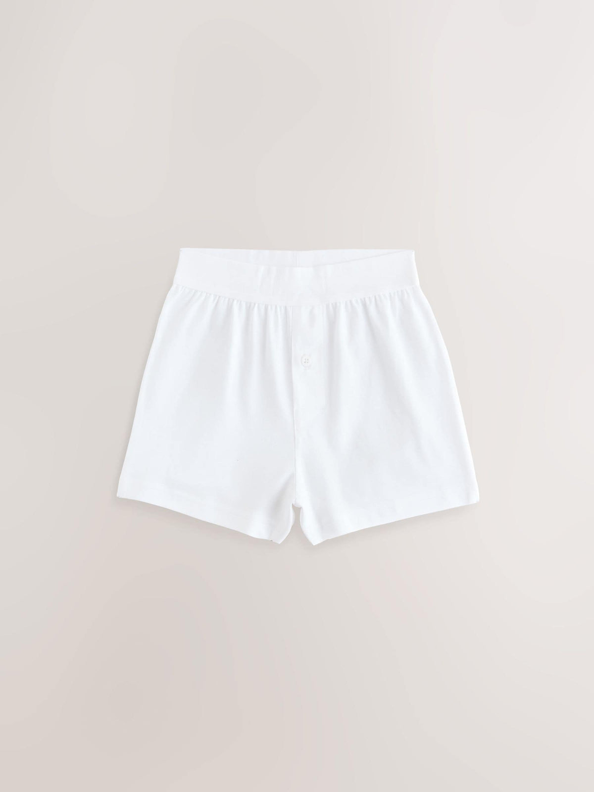 White Loose Fit 100% Cotton Boxers 5 Pack (1.5-16yrs)