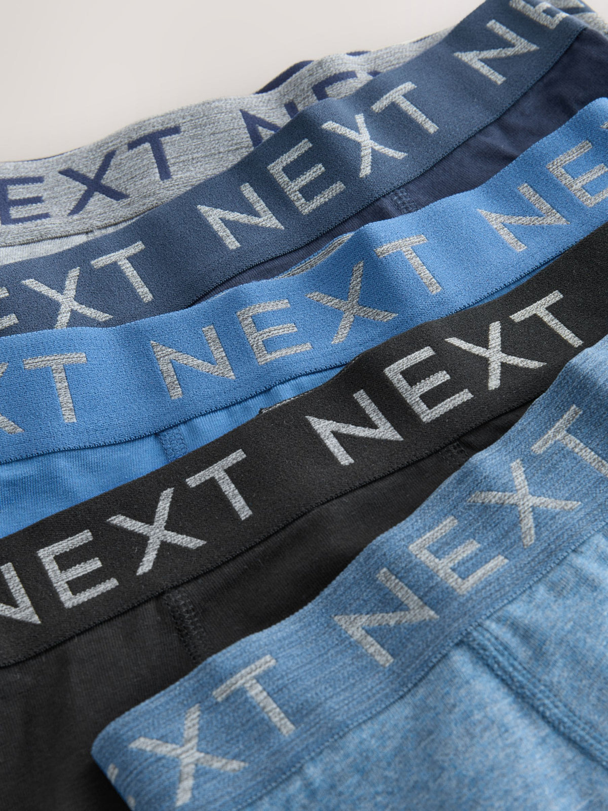 Blue/Grey Trunks 5 Pack (1.5-16yrs)