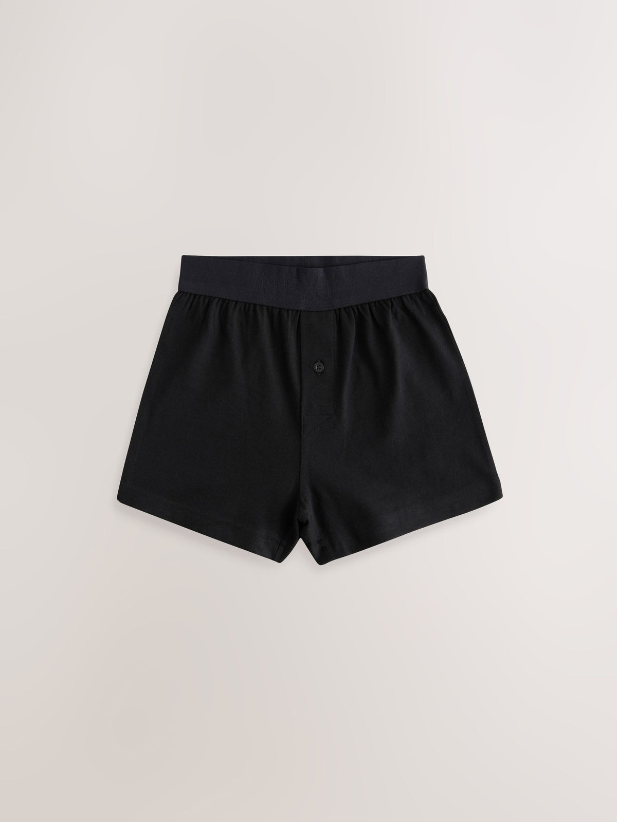 Black Loose Fit 100% Cotton Boxers 5 Pack (1.5-16yrs)