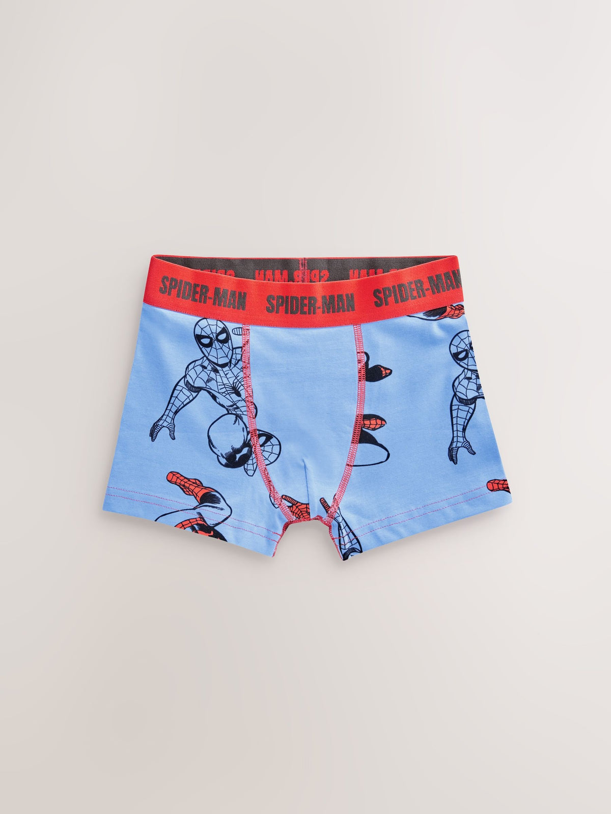 Red Spiderman Trunks 5 pack (1.5-10yrs)