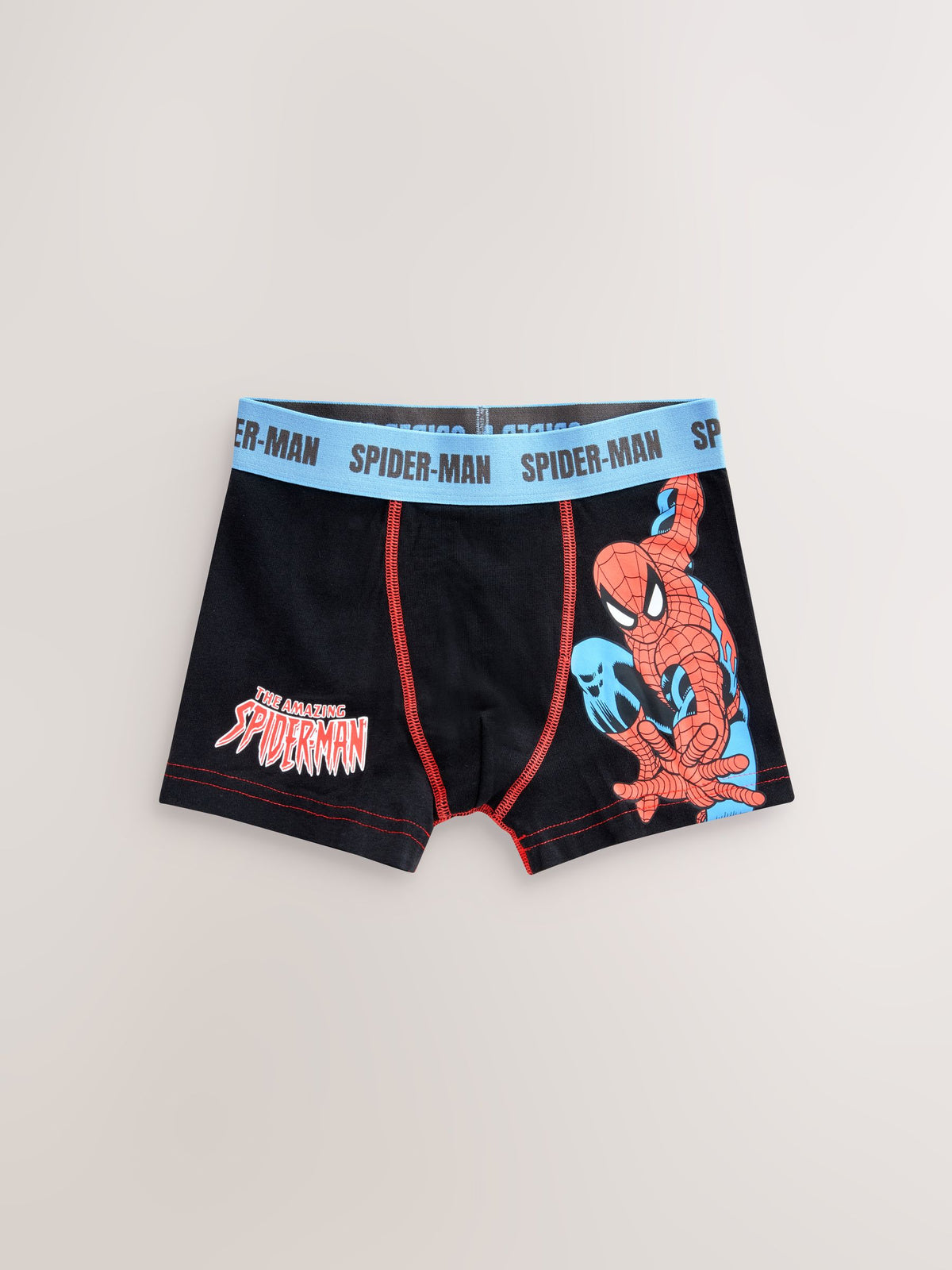 Red Spiderman Trunks 5 pack (1.5-10yrs)