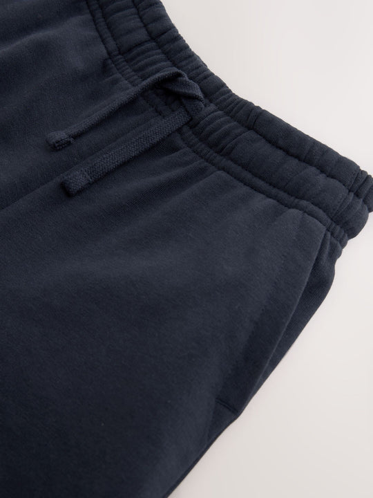 Blue Dark Navy Sporty Fit Basic Shorts (3-16yrs)