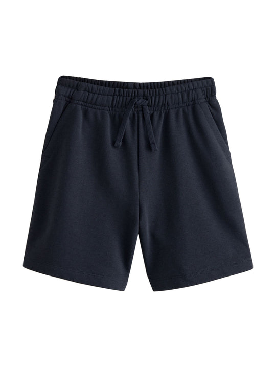 Blue Dark Navy Sporty Fit Basic Shorts (3-16yrs)