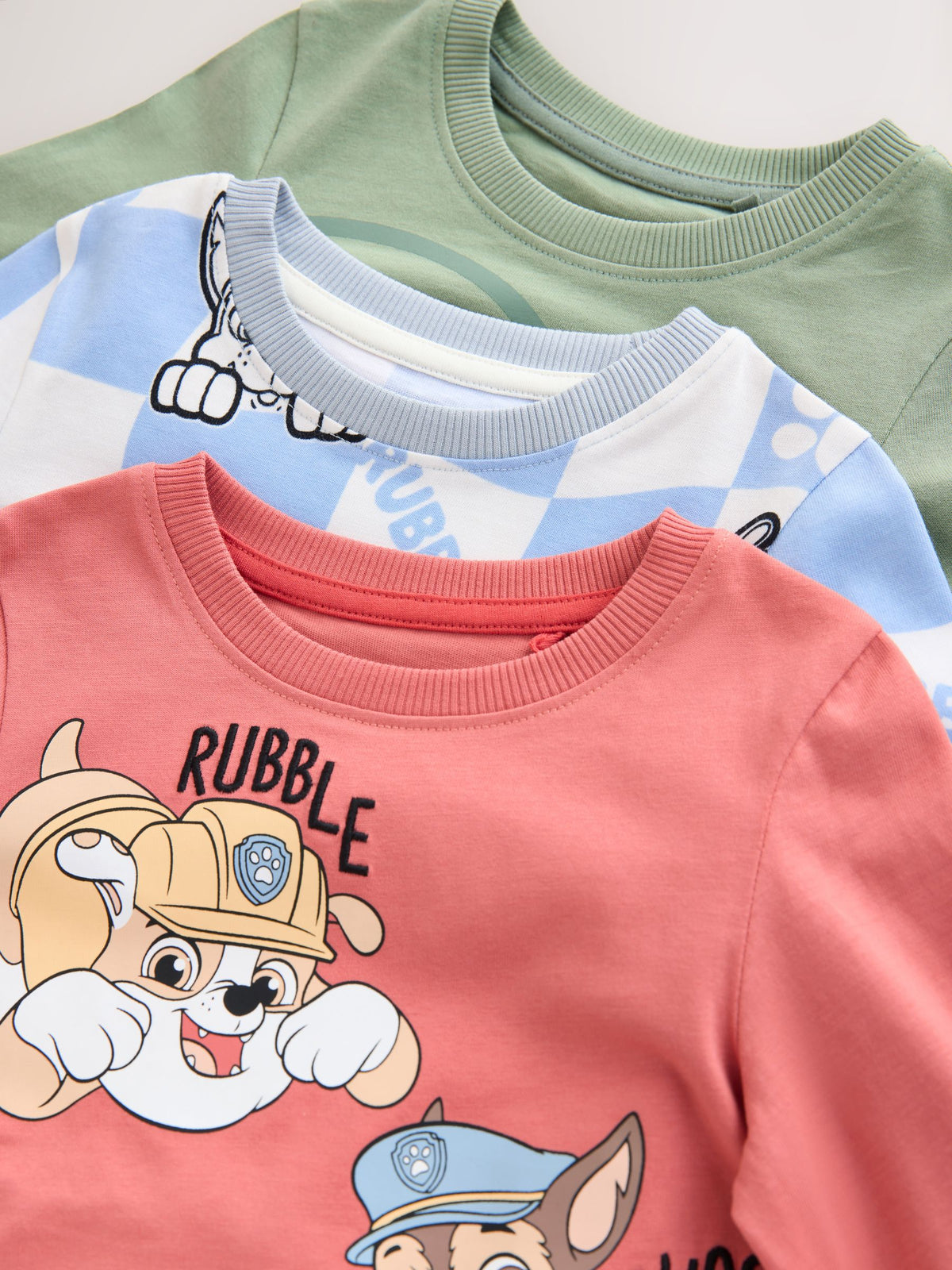 Green/Blue/Red Paw Patrol Snuggle Pyjamas 3 Pack (9mths-9yrs)