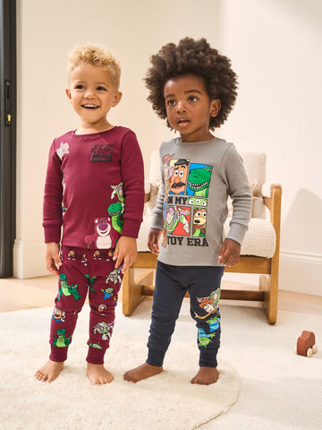 Multi Toystory Snuggle Pyjamas 2 Pack (9mths-8yrs)