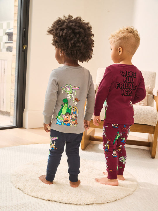 Multi Toystory Snuggle Pyjamas 2 Pack (9mths-8yrs)