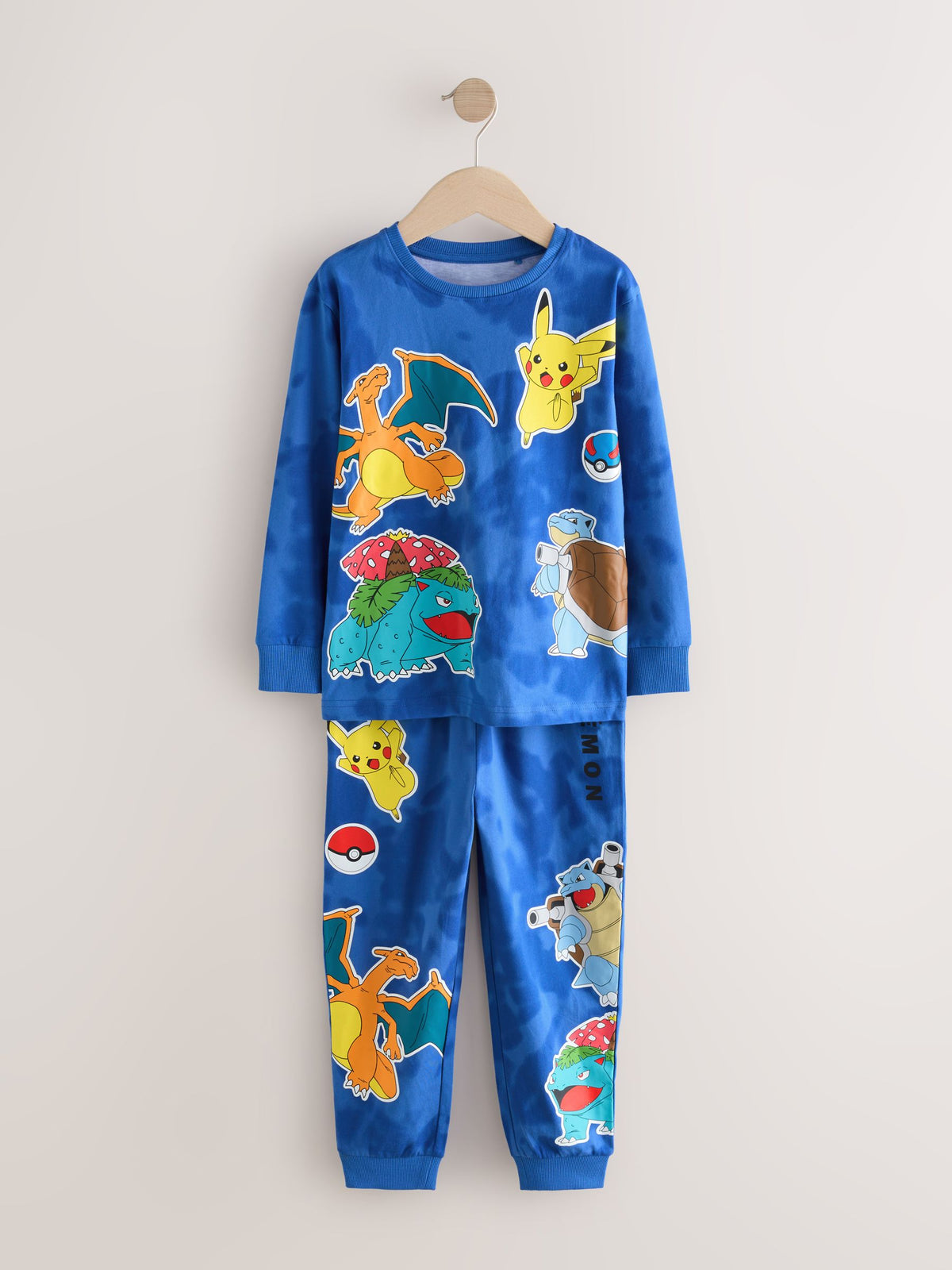 Blue/Black Pokemon Jogger Pyjamas 2 Pack (3-14yrs)