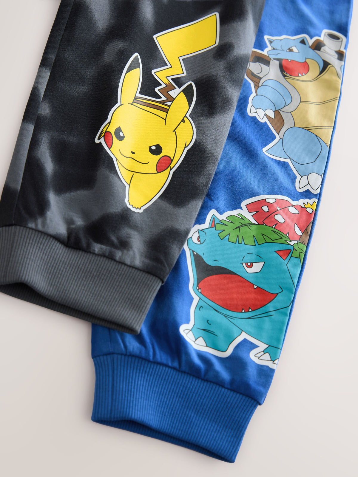 Blue/Black Pokemon Jogger Pyjamas 2 Pack (3-14yrs)