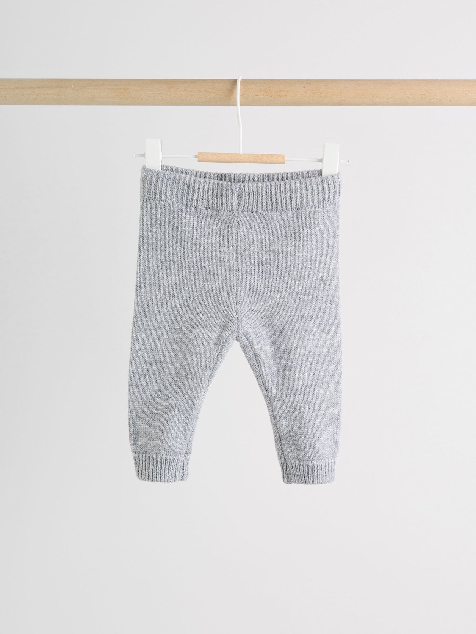Grey Bear Knitted Top and Leggings Set (0mths-2yrs)