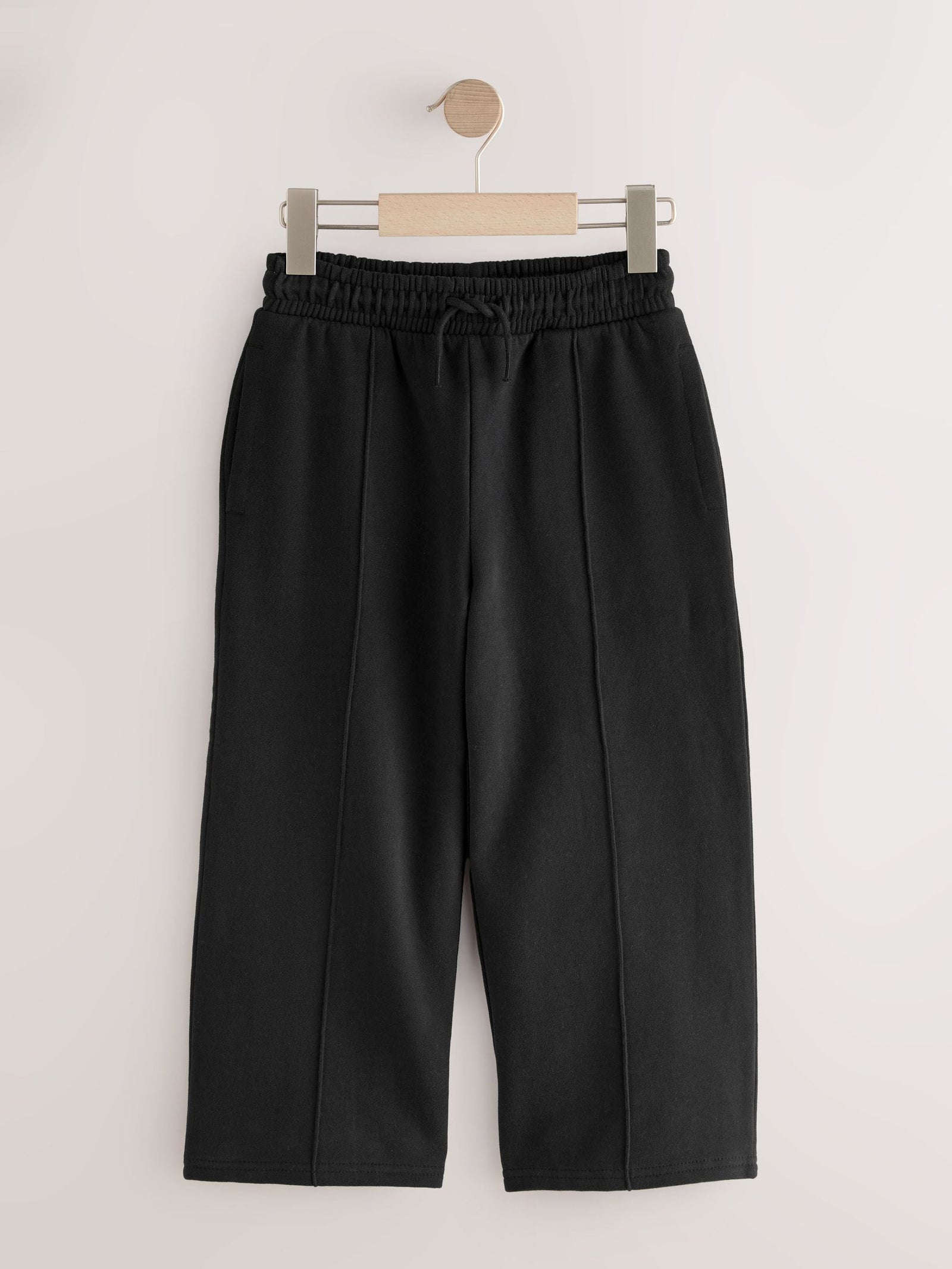 Black Wide Leg Joggers (3-16yrs)