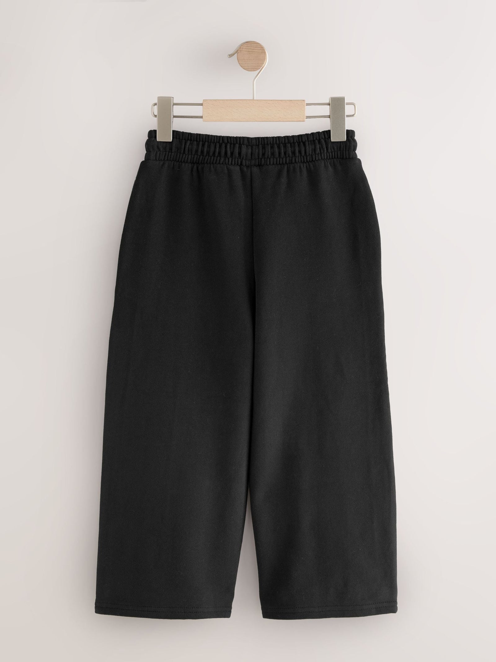 Black Wide Leg Joggers (3-16yrs)