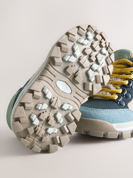 Blue Thermal Thinsulate™ Lined Hiker Boots