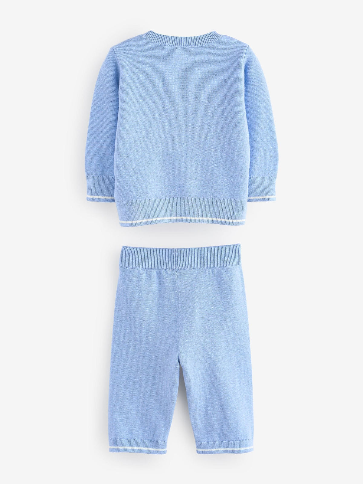 Baker by Ted Baker Blue Knit Knitted Top and Joggers Set