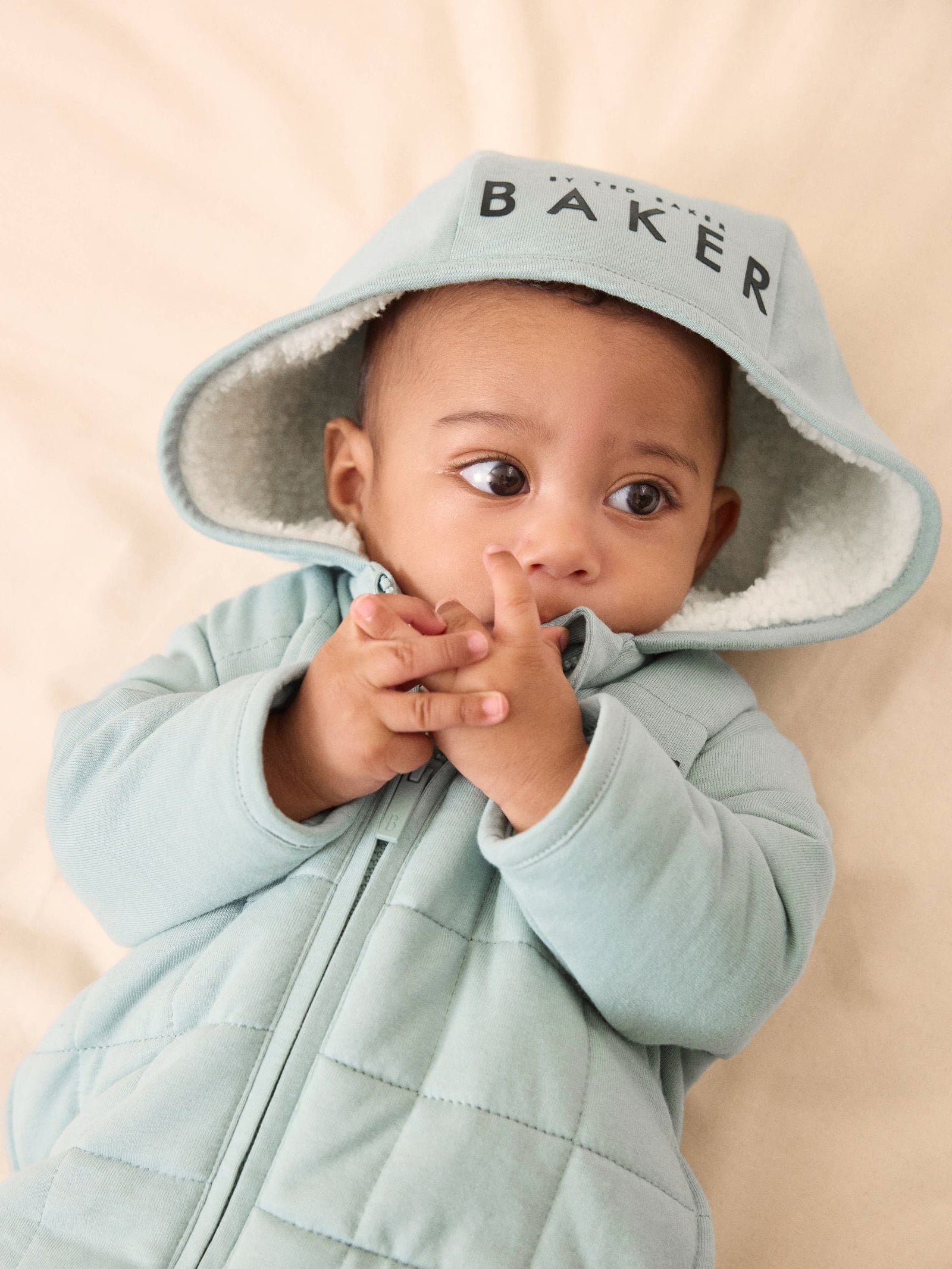Baker by Ted Baker Quilted Jacket T-Shirt and Trousers 3 Piece Set